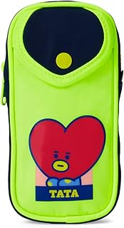 BT21 TATA Character Retro Pencil Case Makeup Pouch Toiletry Bag with Zipper - Image 1