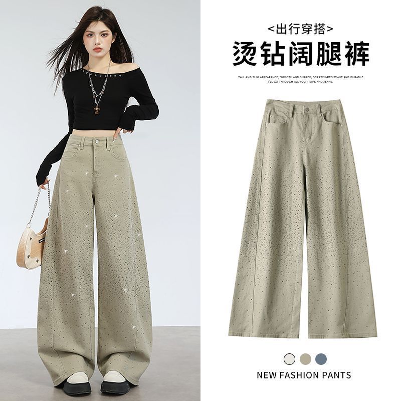 Unisex Classic Denim Jeans Loose Fit Daily Outdoor Wear - Image 4