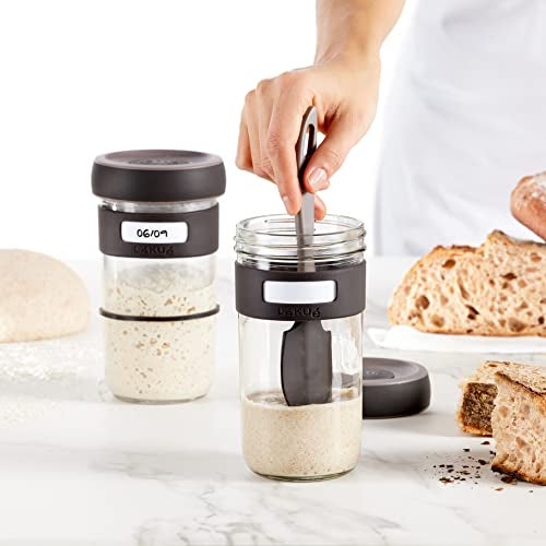 Lekue Lékué, Clear sourdough starter, 6 piece set - Image 2