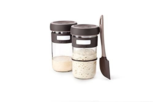 Lekue Lékué, Clear sourdough starter, 6 piece set - Image 1