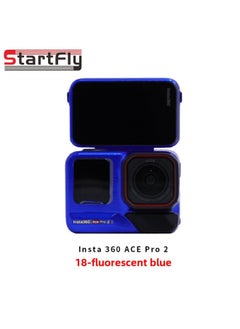 Generic StartFly Suitable For Shadow Stone Insta360 Ace Pro2 Body Camera Film Fluorescent Film Accessories-Color:Fluorescent Dark Blue  - Image 1