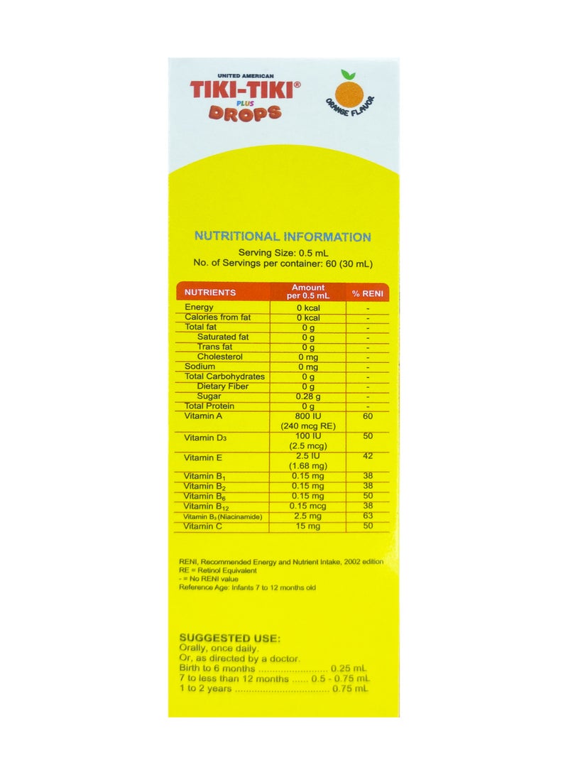 TIKI-TIKI Multivitamins Tiki-Tiki Star Syrup 120ml - Image 2