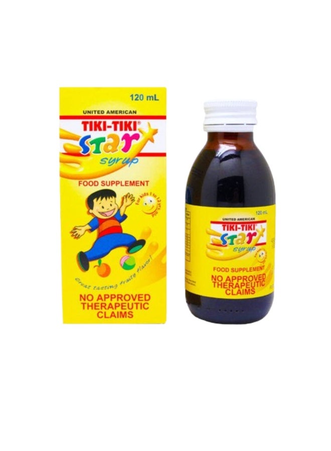 Multivitamins Tiki-Tiki Star Syrup 120ml
