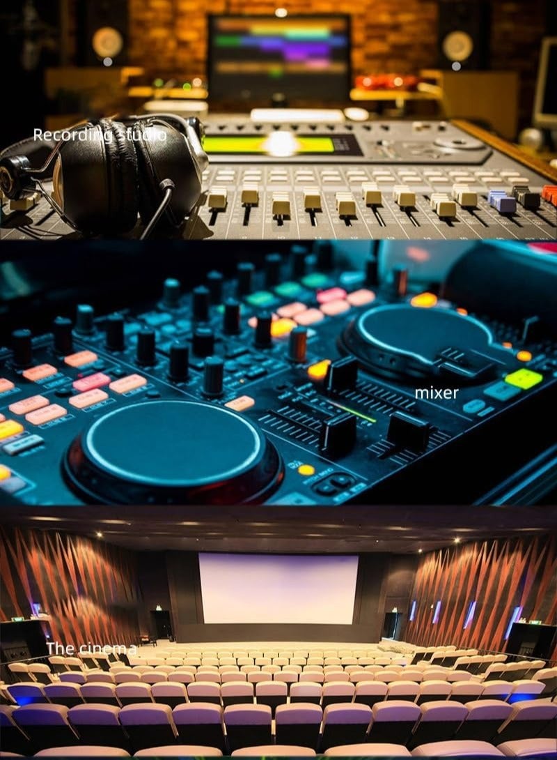 غنافوتو كابلات XLR، كابلات ميكروفون (10 أقدام 4N 4N OFC WIRE) من ذكر XLR إلى أنثى XLR كابلات ميكروفون متوازنة 3 سنون متوافق مع أنظمة مكبرات الصوت المسبقة والمزيد، غلاف 6 مم PVC، كابل XLR، 3 م - Image 3