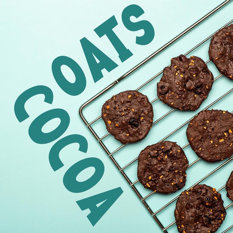 Koala Picks Choco Oat Cookies - 2 pcs/pack - All-Natural Chocolate Oat Cookies for Guilt-Free Snacking, Free from Artificial Flavors, Preservatives & Transfats – Healthy Snack for All Ages - Image 4