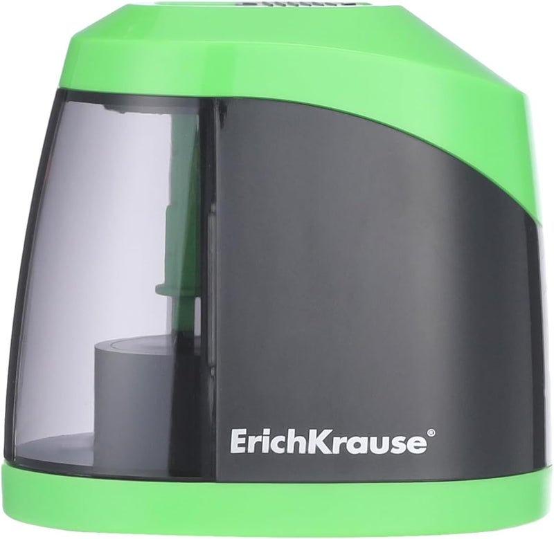 ErichKrause Spiral Electric Pencil Sharpener with Container- multi color - Image 2