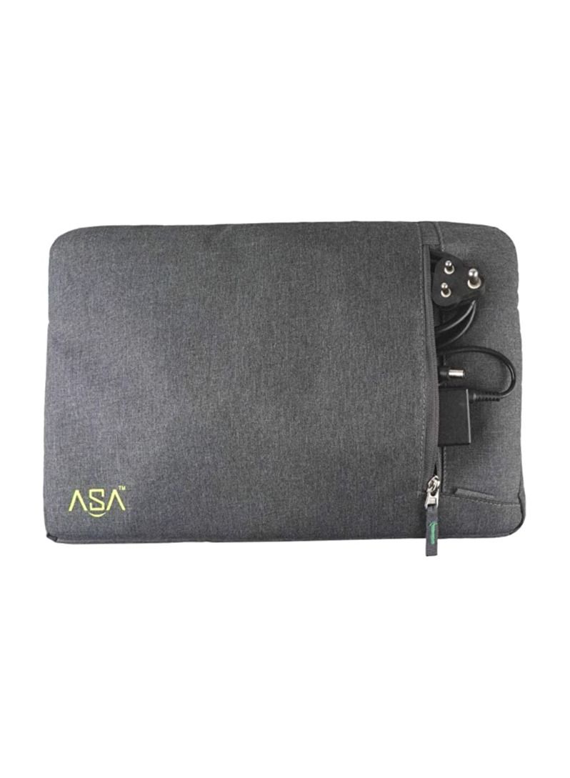 ASA  Fabric 14-inch Laptop Sleeve with Inner Protection and Water Resistance - Image 3