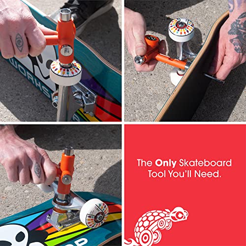 Reflex Skate Tool - Multi-Function Portable Tool Accessory for a Skateboard, Longboard, and Roller Skates - Image 4
