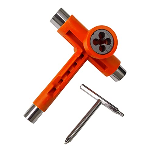 Reflex Skate Tool - Multi-Function Portable Tool Accessory for a Skateboard, Longboard, and Roller Skates - Image 1