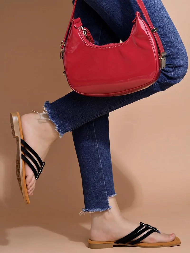 شوتوبيا Shoetopia Stylish Solid Flats For Women