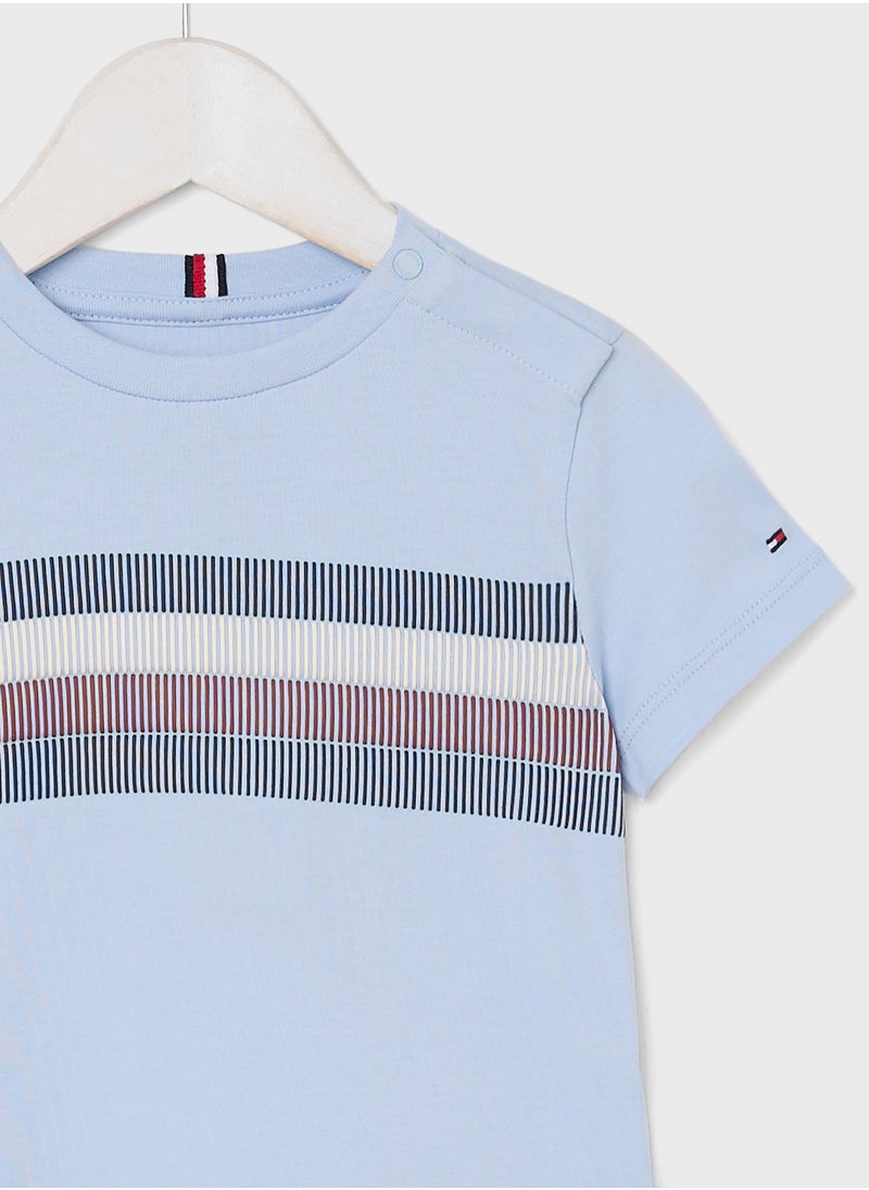 TOMMY HILFIGER Kids Striped T-Shirt  - Image 3