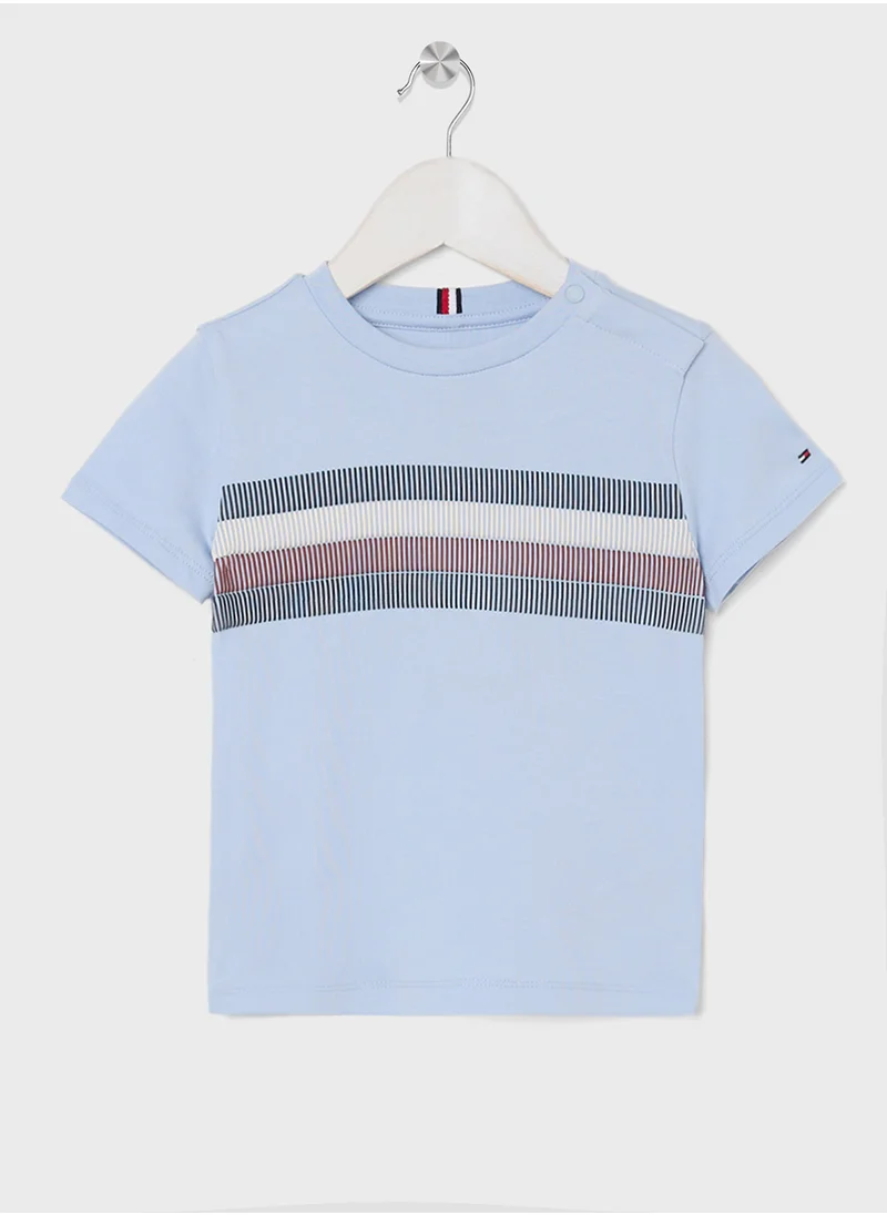تومي هيلفيغر Kids Striped T-Shirt