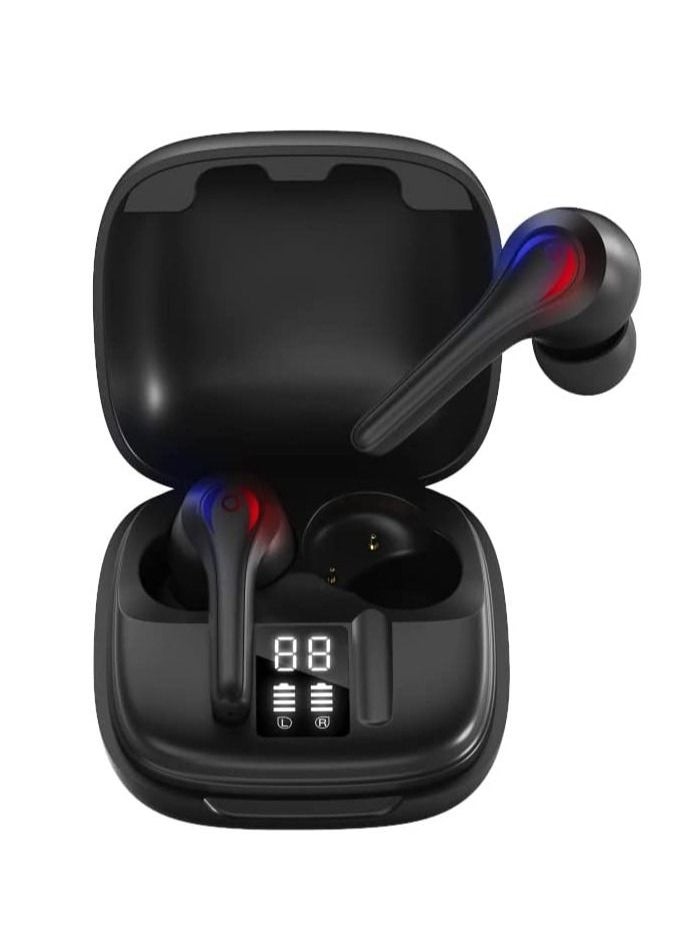 XO X8 LED Display TWS Wireless Bluetooth Earphone, HD Play music with Bluetooth V5.1, Music Time up to 3 hours, Compatible for iPhone Samsung Xiaomi Huawei etc.