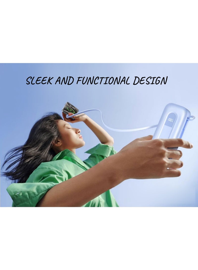 XBLU-TECH ET-010 10,000mAh 30W PD Power Bank Black - Image 5