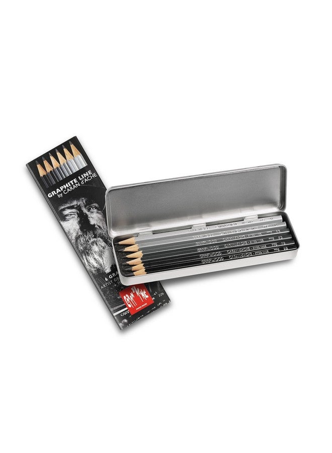 كاران داش مجموعة صناديق معدنية من Creative Art Materials Grafwood مكونة من 6 قطع (775.306) - Image 3