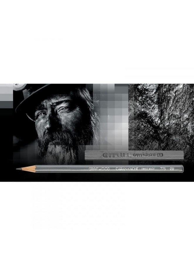 كاران داش مجموعة صناديق معدنية من Creative Art Materials Grafwood مكونة من 6 قطع (775.306) - Image 4