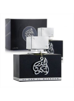 Lattafa Perfumes Al Dur Al Maknoon Silver 100 ml EDP by Lattafa Perfumes Spray Fruity Smoky  - Image 4
