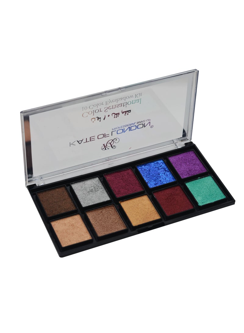 KATE OF LONDON 10 Color Sensational Diamond Eyeshadow Kit  - Image 1