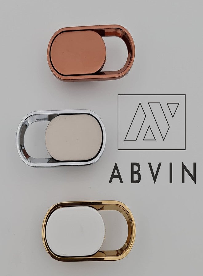 ABVIN White Golden Drawer Knobs - Unique Cabinet Pulls, Beautiful Drawer Decorative Dresser Drawer Pulls Home & Kitchen Decor - 1 Pcs - Image 3