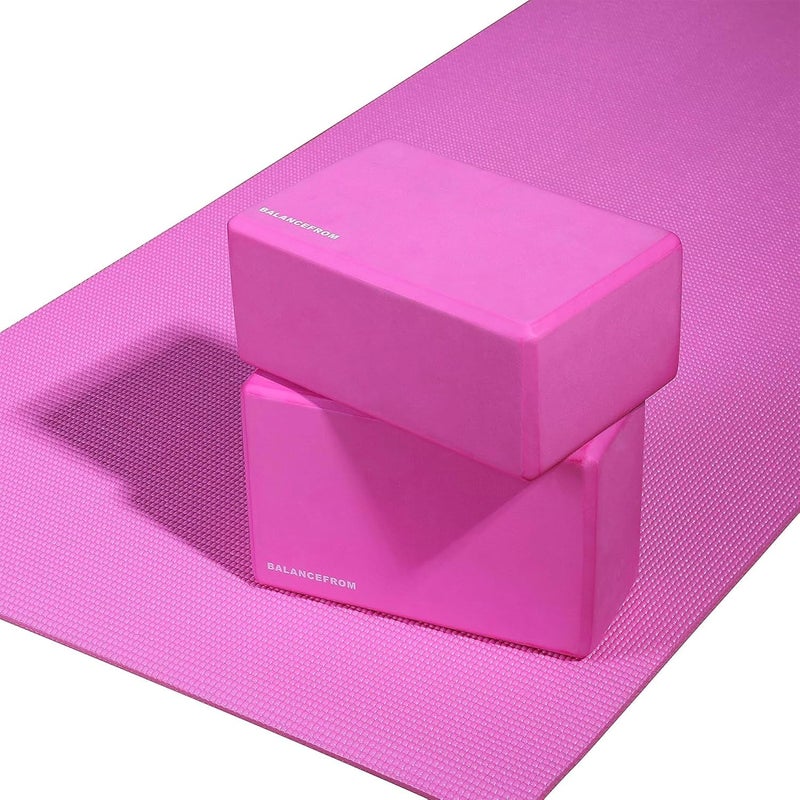 Fitvids BalanceFrom GoYoga All Purpose High Density Non-Slip Exercise Yoga Mat with Carrying Strap - Image 4