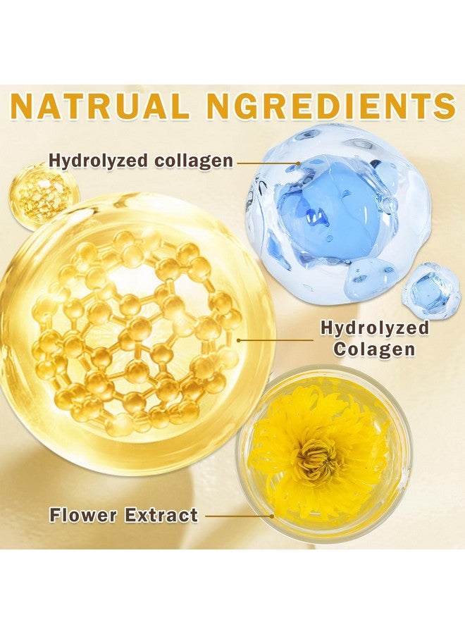 CAHIUYOA 30 Pairs Gold Eye Mask Under Eye Patches for Dark Circles and Puffy Eyes Moisturizing Under Eye Mask Reduce Eye Bags - Image 3