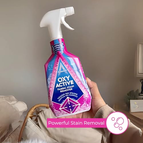 Astonish OXY ACTIVE Fabric Stain Remover| Fast Acting, Pink Blossom, 750ml| Smart Living Product - Image 3