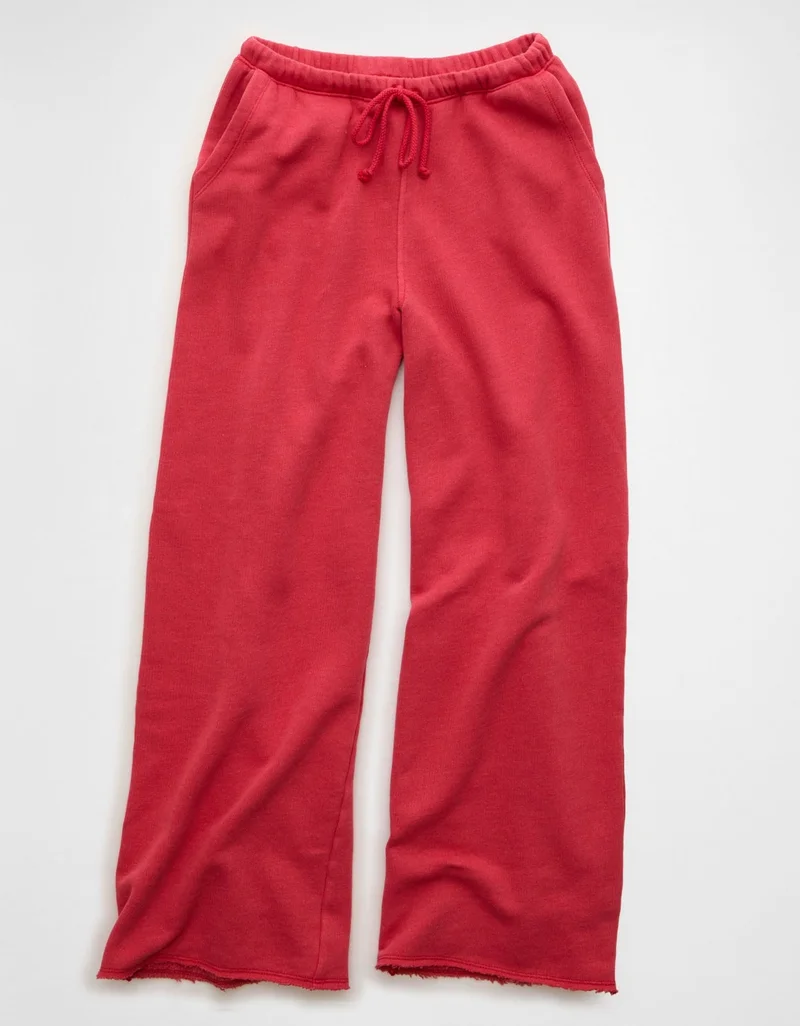 AE Campus Low-Rise Wide-Leg Sweatpant