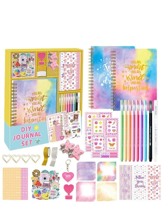 Topyich DIY Journal Kit for Girls, Scrapbook & Diary Kits for Kids, Stationery Set, Scrapbooking and Diary Crafting Set, Ideal Birthday Gift for Girl  - Image 1