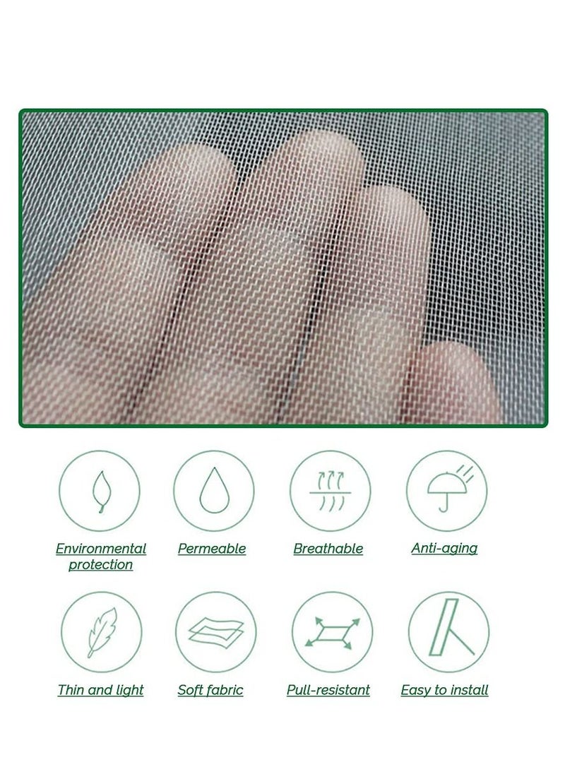 SYOSI - Insect Netting Mesh, Garden Netting for Plants Garden Netting Fine Mesh Insect Netting Vegetable Netting Protection Plant Protection Netting for Vegetables Flowers Fruits Garden Outdoors 2.5 x 10m - Image 1