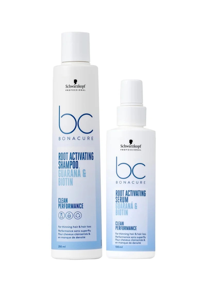 شوارزكوف شامبو وسيروم Bonacure Root Activating لفروة الرأس