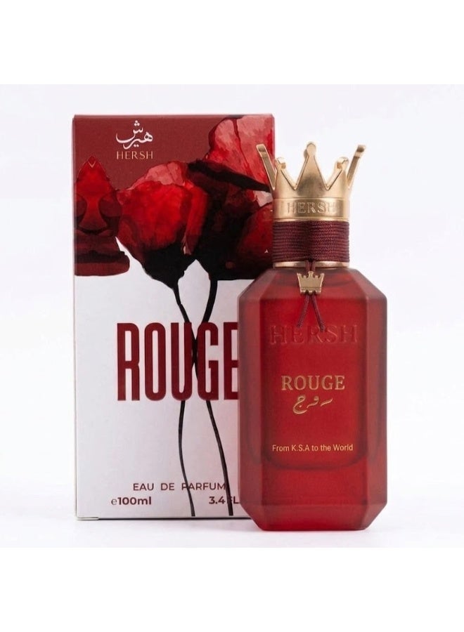 هيرش عطر هرش روج او دو بارفان 100 مل من العز للعود - Image 1