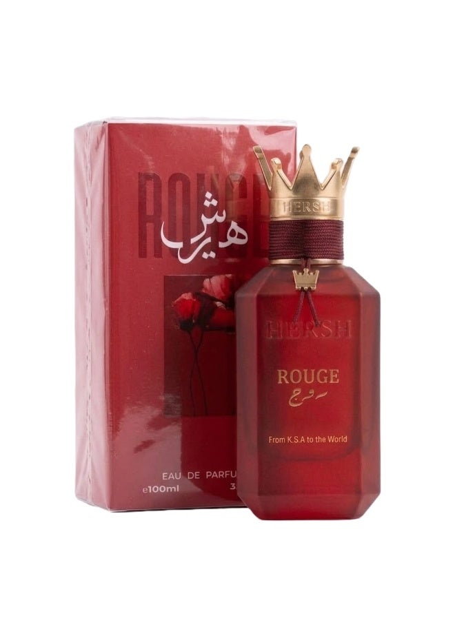 هيرش عطر هرش روج او دو بارفان 100 مل من العز للعود - Image 5