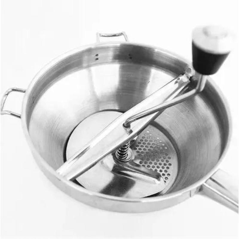 Strainer: 18/10 Stainless Steel - Rust-Resistant & Food-Safe Kitchen Tool for Smooth Purees Jams, Home Professional Kitchens - Image 3