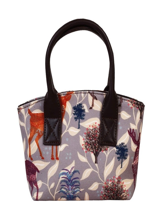 Fatfatiya Deer Motif Cute Little Handbag for Women's & Girls, Small size mini handbag wedding, party, dinner, casual bags for women - Image 2