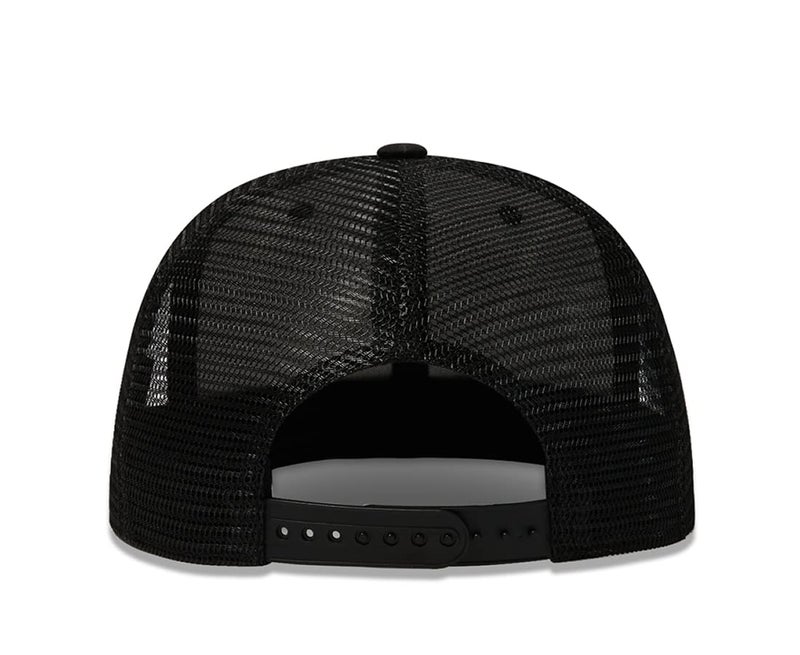 Quanhaigou Classic Snapback Hat Hip Hop Flat Bill Visor Cap - Unisex Adult Adjustable Baseball Hats (Black Grey) - Image 5