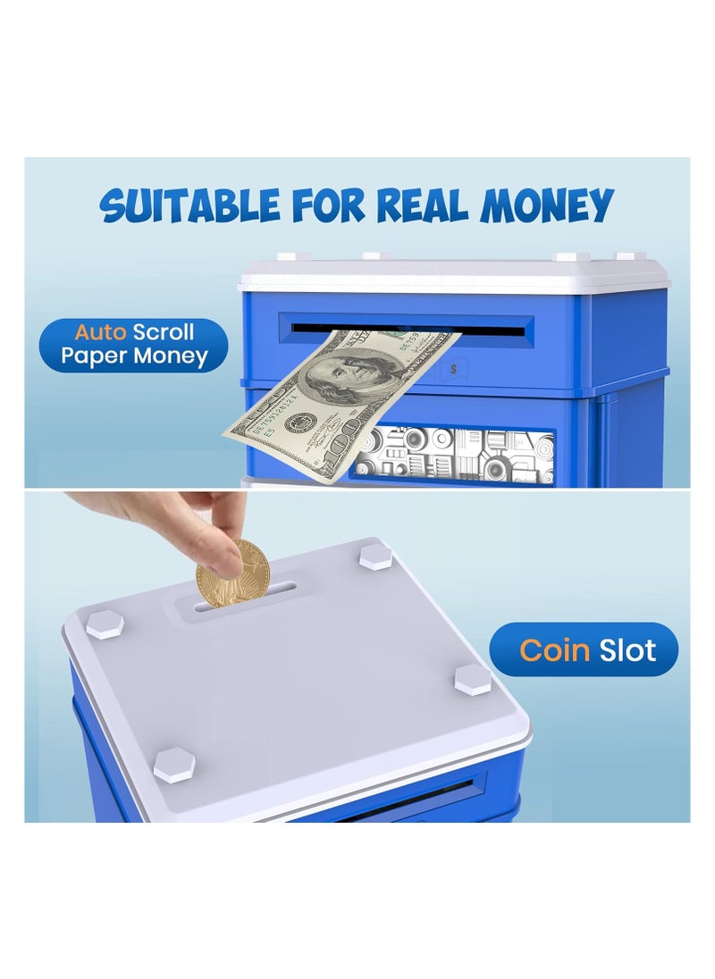 TOY GARDEN - Electronic Money Bank for Kids with Password Lock & Auto Scroll - Frozen 2 Themed Mini ATM Coin Bank, Perfect Gift for Boys & Girls - Image 1