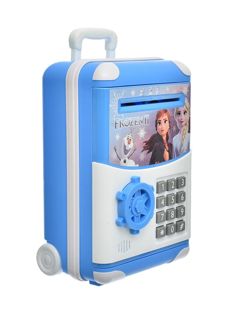TOY GARDEN - Electronic Money Bank for Kids with Password Lock & Auto Scroll - Frozen 2 Themed Mini ATM Coin Bank, Perfect Gift for Boys & Girls - Image 1