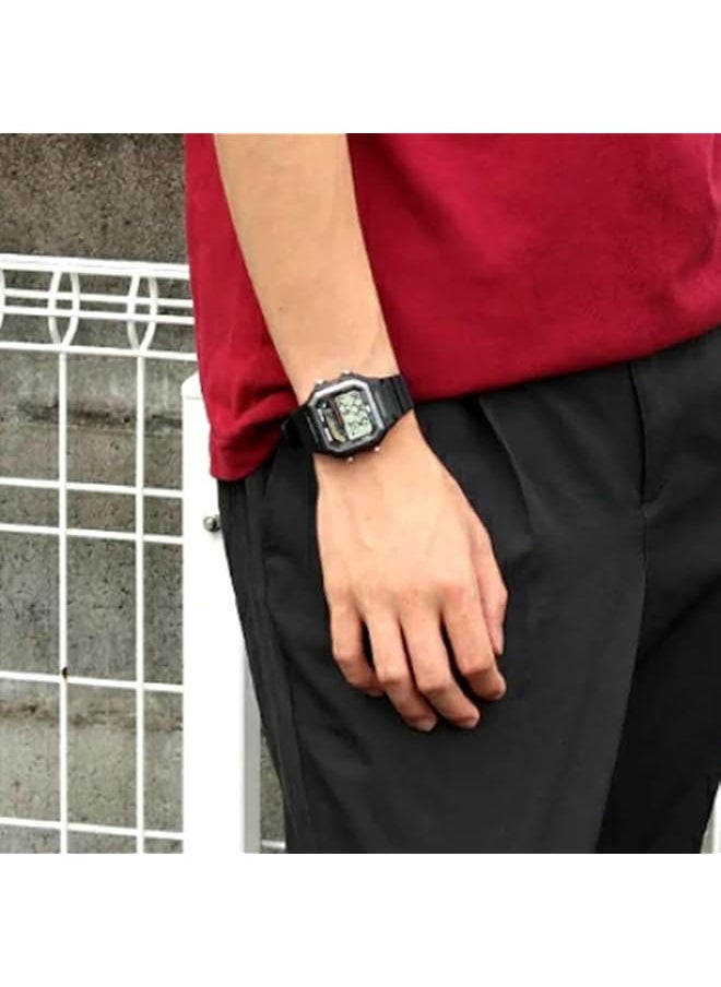 CASIO - Men Watch Ws 1600H 1Avdf Black Dial Black Band - Image 1