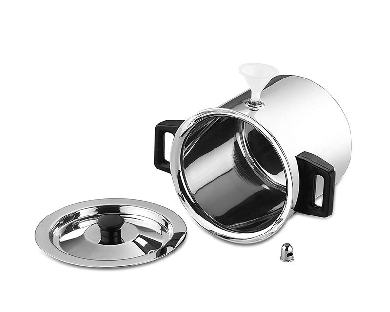 BLeaf Stainless Steel-Milk Boiler 1 litres & 5 Pcs Kitchen Set - Image 2