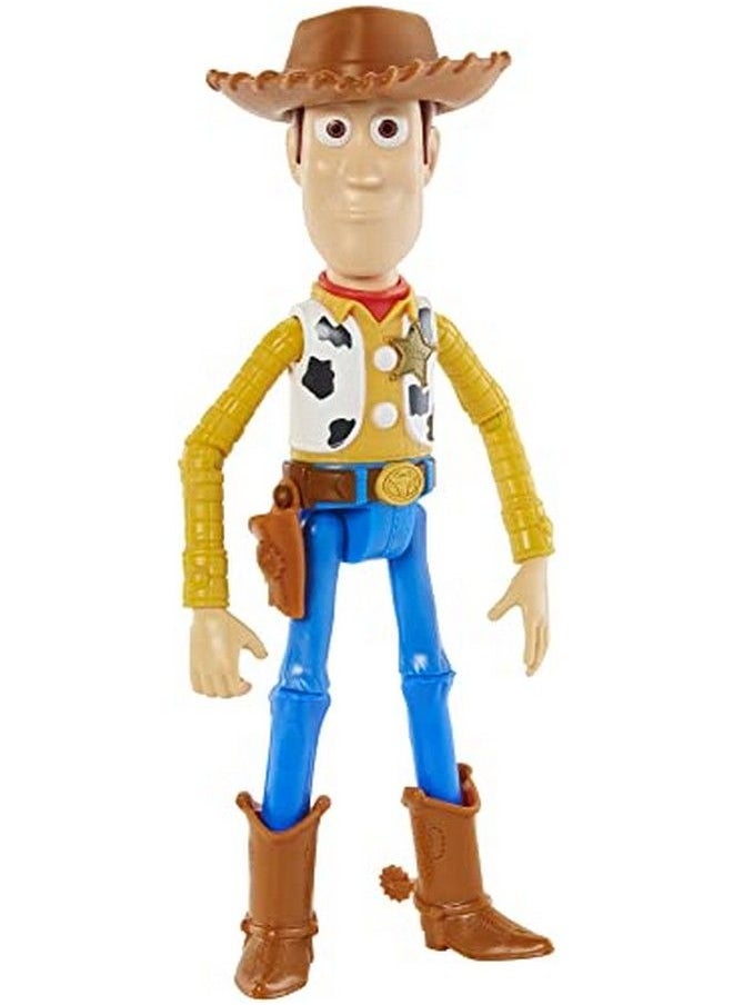 Disney Pixar Woody Action Figure Posable Sheriff Character In Signature Look Collectible Toy 9.2 Inch  - Image 1