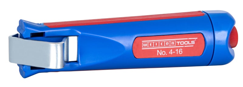 WEICON Cable Stripper No 416  Multi Stripping Knife  adjustable cutting depth  for all common round cables  Working range 416 mm