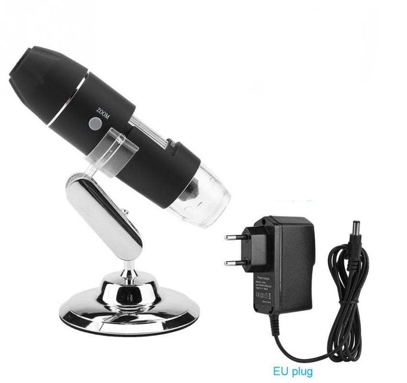 Tobo USB Digital Microscope 50X to 1000X Magnification with AV Output for TV Take Photo/Flexible Stand 8 Adjustable inbuilt and LED Lights for PCB Inspection/Measurement TD-1117IM - Image 5