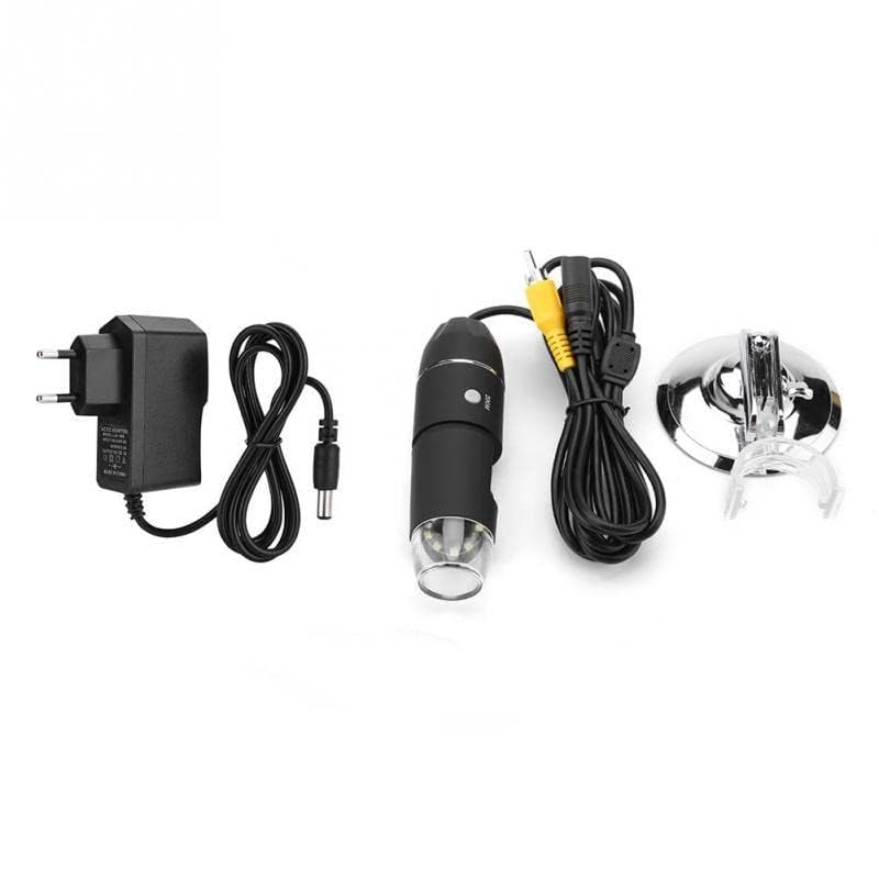 Tobo USB Digital Microscope 50X to 1000X Magnification with AV Output for TV Take Photo/Flexible Stand 8 Adjustable inbuilt and LED Lights for PCB Inspection/Measurement TD-1117IM - Image 4