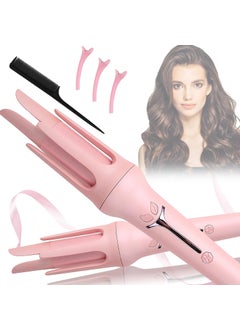 Mannice Automatic Curling Iron Hair Curler Automatic Rotating 125Inch Auto Rotating Curling Iron with 3 Temp LCD DisplayCeramic Hair Curler Fast Heating Up AntiStuck Auto ShutOff Dual Voltage 