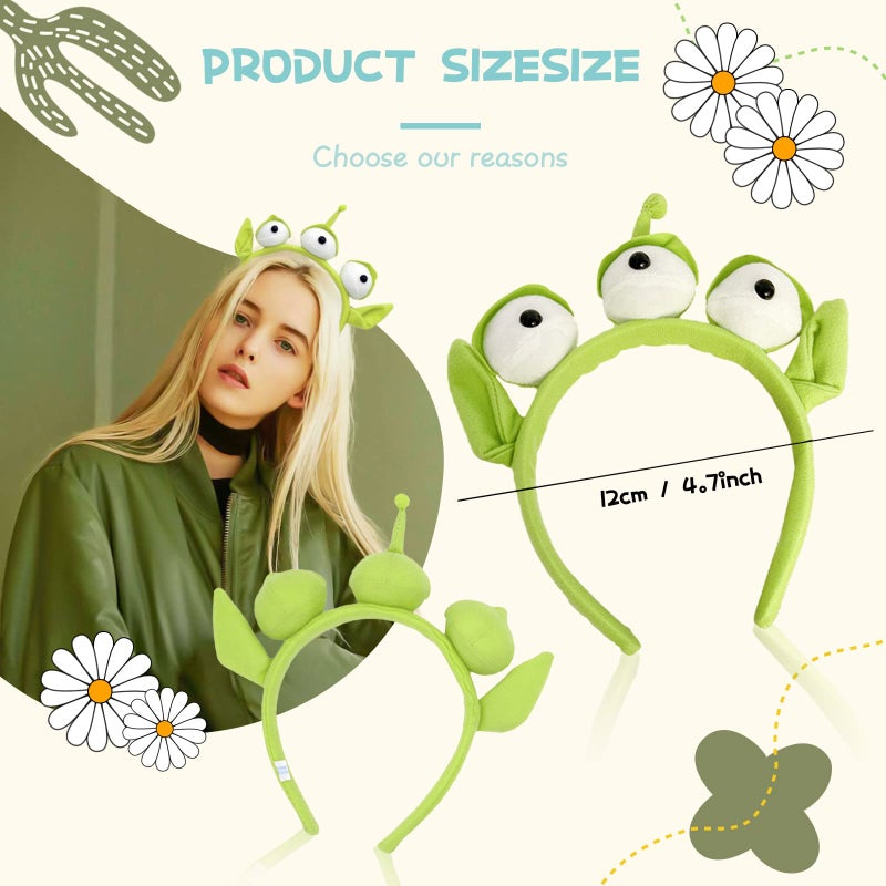 Vanvene Novelty New Alien Ears Costume Plush Headband Adult Child Party Cosplay Gift 1Pcs - Image 3
