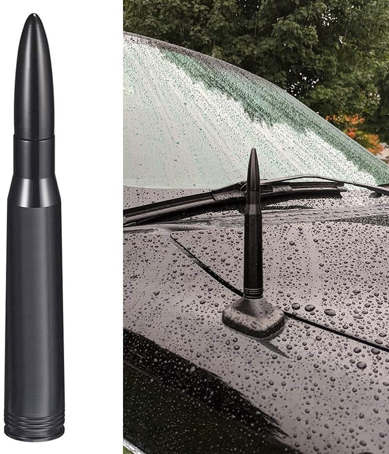 Bingfu Car Truck Bullet Antenna Mast Vehicle Antenna Replacement for Heavy Duty Classic Pickup Trucks - Image 4
