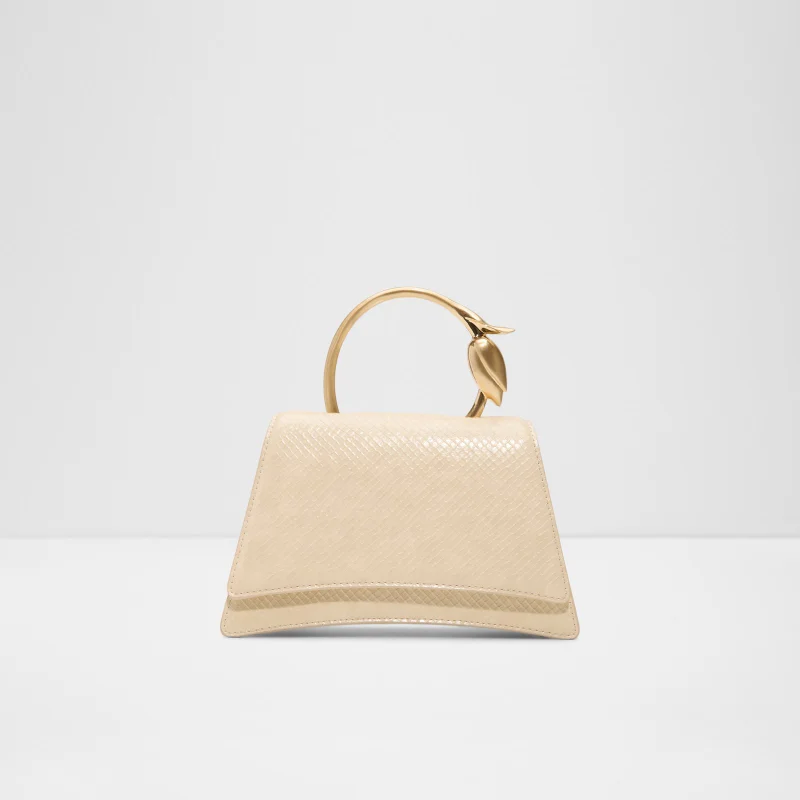 DESERTROSE Textured Top Handle Bag