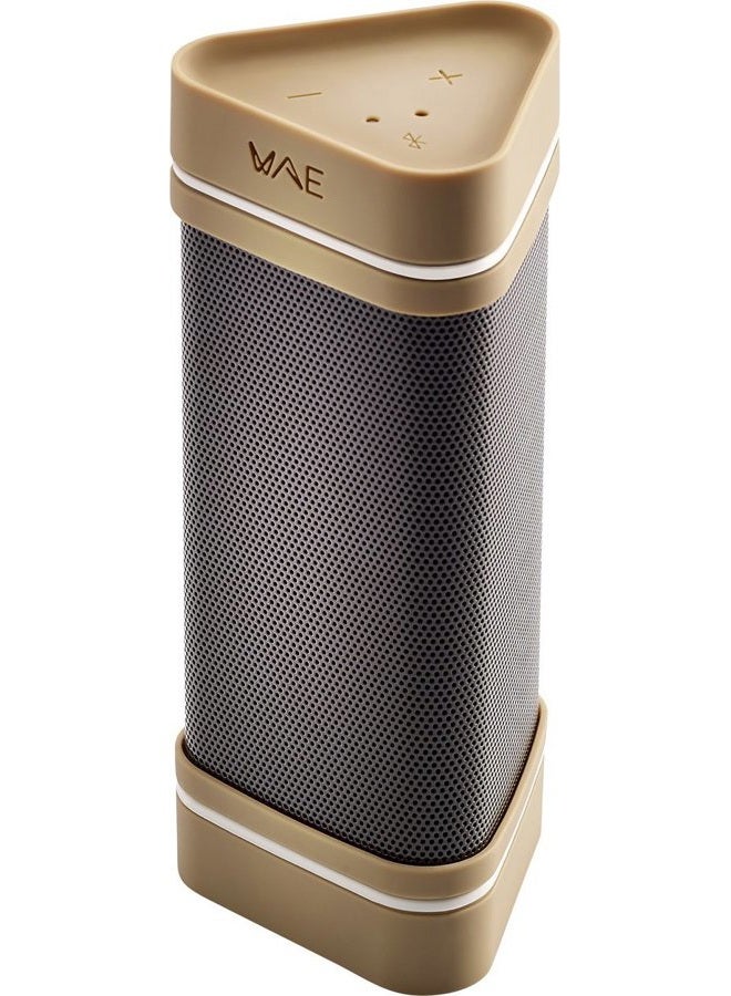 Hercules WAE OUTDOOR 04PLUS PACK Bluetooth Speaker w/ mounts - Anthracite and Light Camel - Image 4