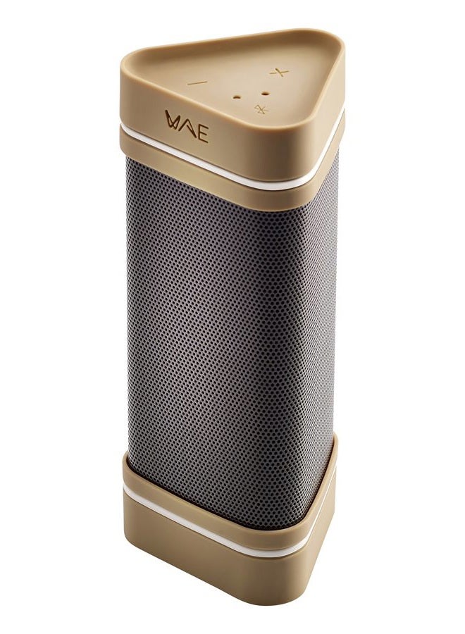 Hercules WAE OUTDOOR 04PLUS PACK Bluetooth Speaker w/ mounts - Anthracite and Light Camel - Image 1