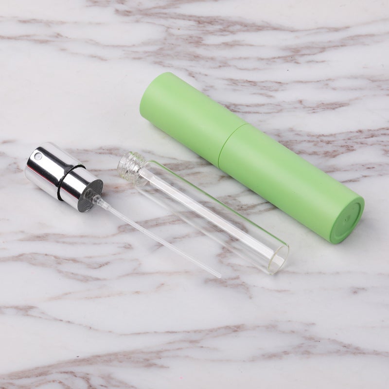 10Ml Candy-Colored Rotating Two-Section Perfume Bottle Ready-Made Printed Logo Spray Bottle - Image 5